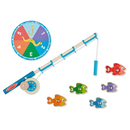 Melissa & Doug - Catch & Count Fishing Game - Multicolor