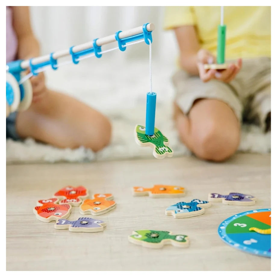 Melissa & Doug - Catch & Count Fishing Game - Multicolor