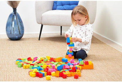 Ecoiffier Abrick Stacking Brick Half Moon Bag (150 Pieces)