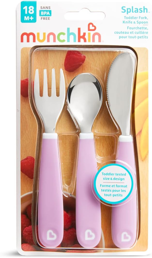 Munchkin Splash Fork Knife Spoon