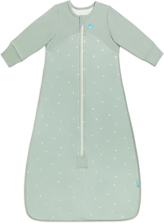 Love To Dream Sleep Bag Quilted Stretch Cotton (Twigs Olive, 18-36 Months)