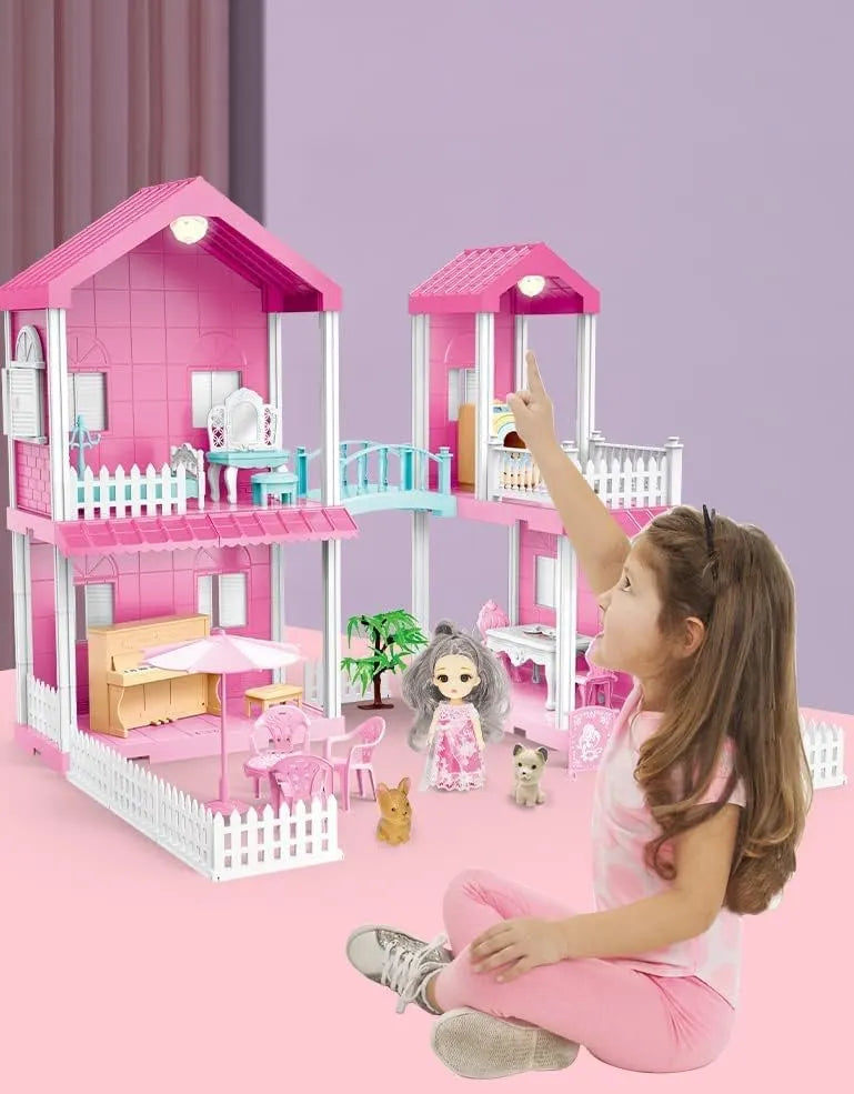 Pink Villa Toy Set