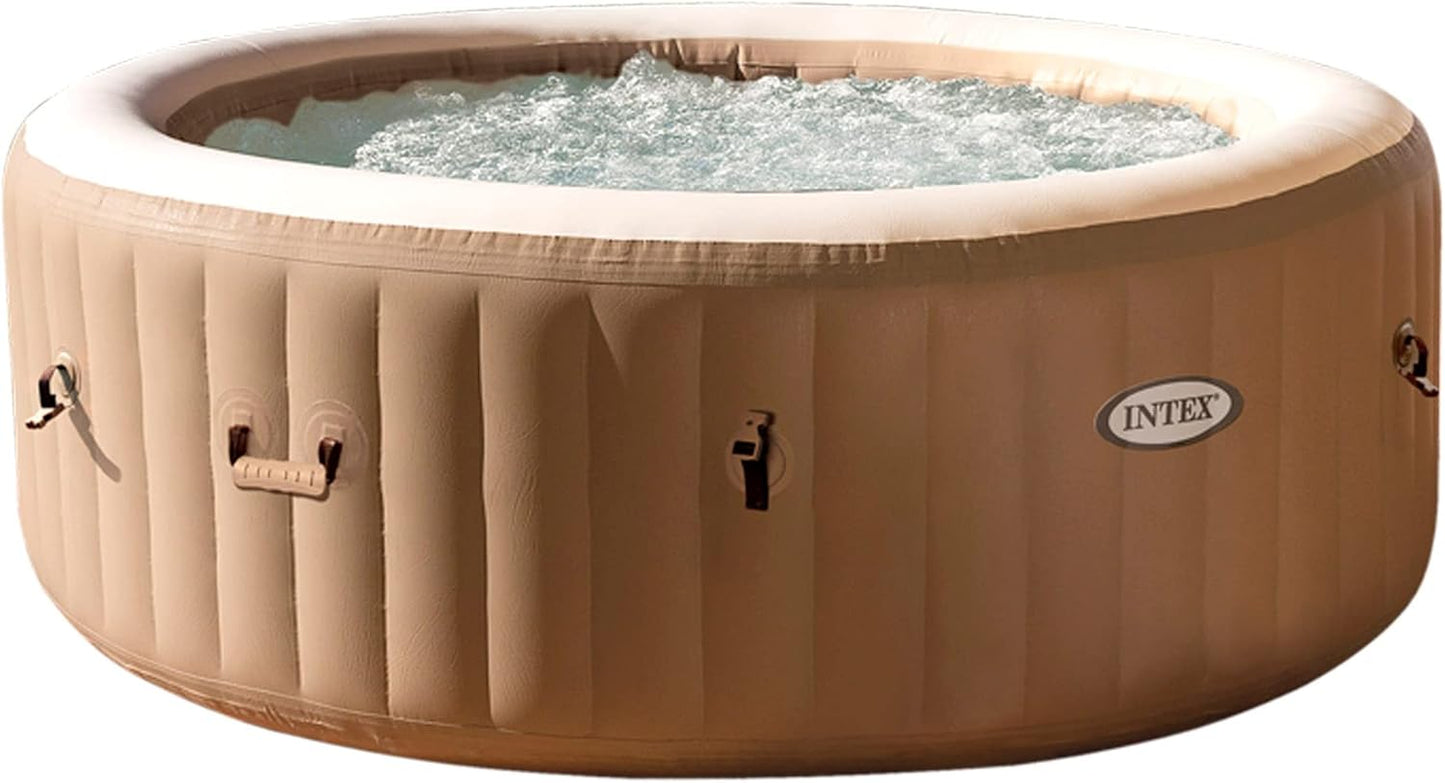 Intex 4 Person Chevron Deluxe Square Bubble Spa (196CM X 71CM)