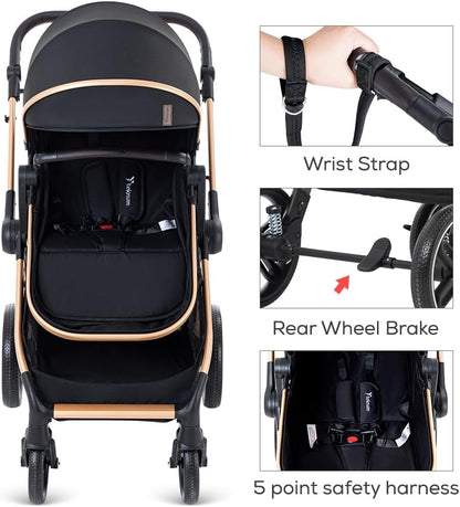 Teknum 3 In 1 Travel Prime Stroller