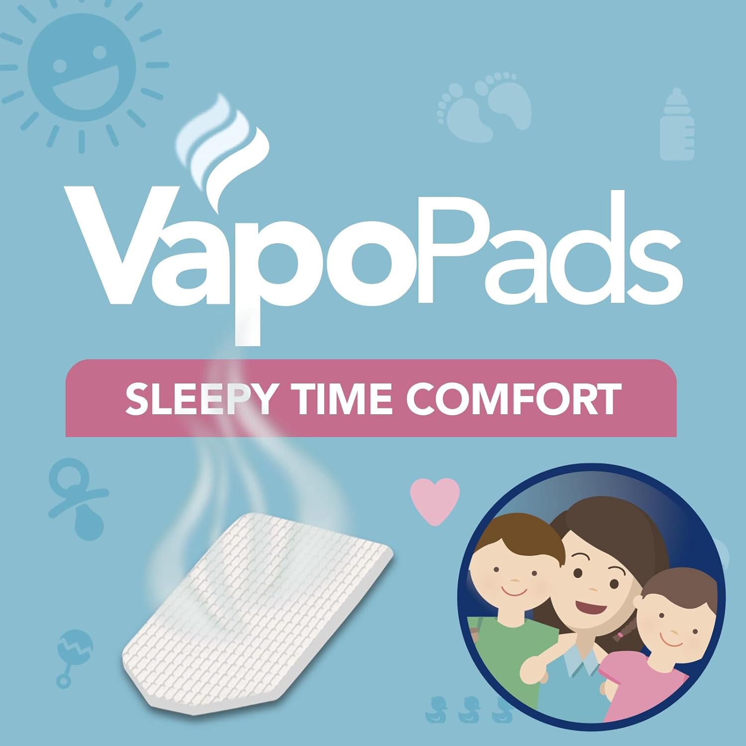 Vicks Soothing Sleepy Time Comfort VapoPads Value Pack, 20pcs