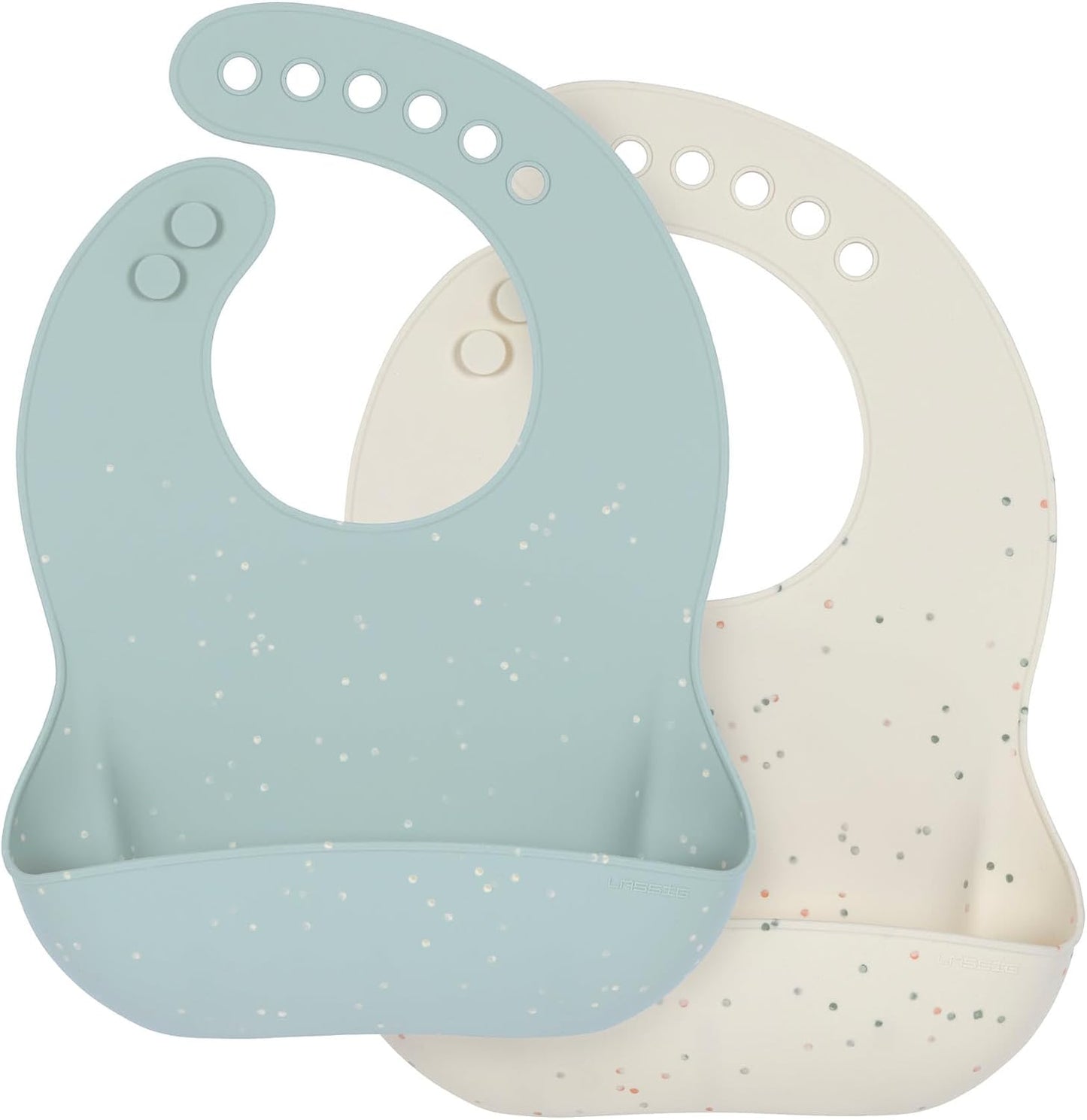 Lässig Silicone Bib - Pack of 2