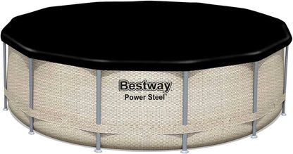 Bestway Cranberry Power Steel Swimming Pool Set (13' x 42"/3.96m x 1.07m)