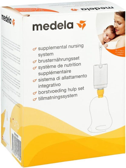 Medela Supplemental Nursing System.