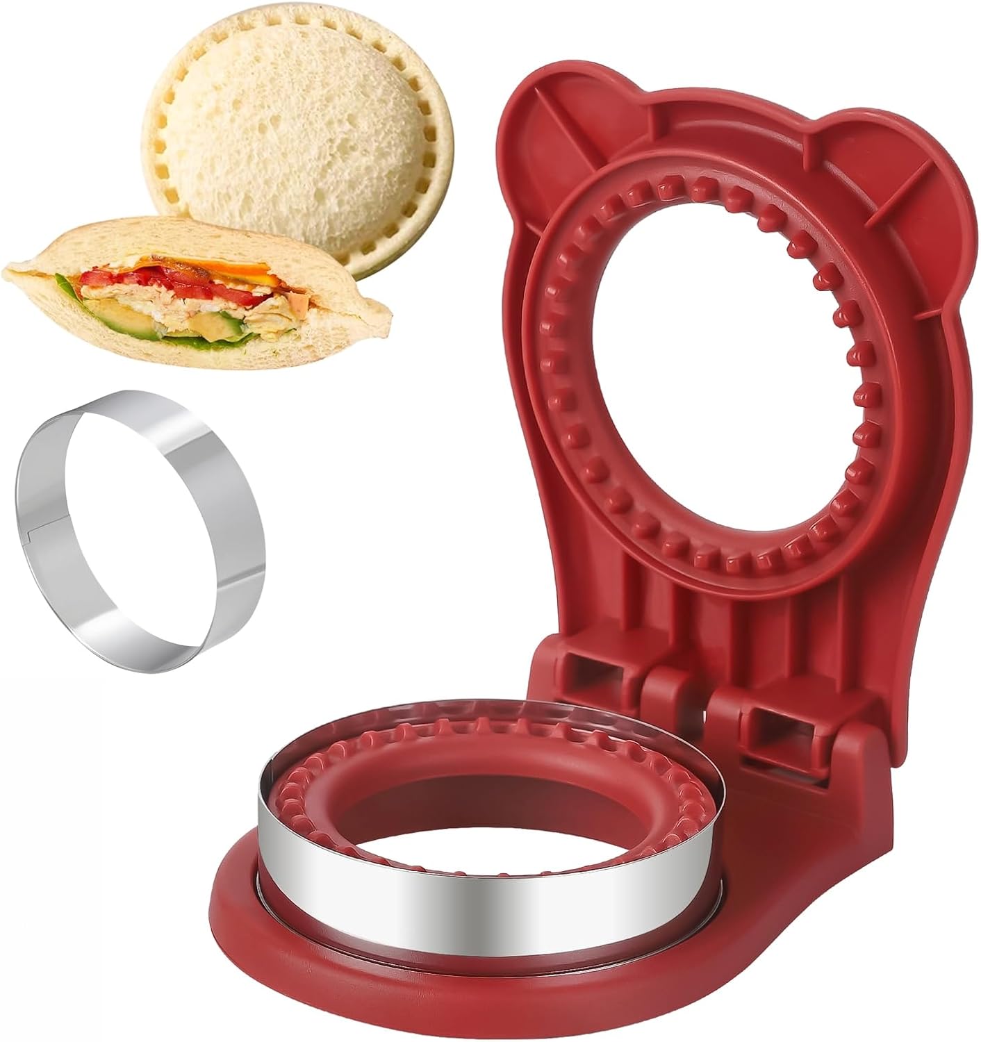 Sandwich Cutter And Sealer Lunch Box Accessories (1 Pc)
