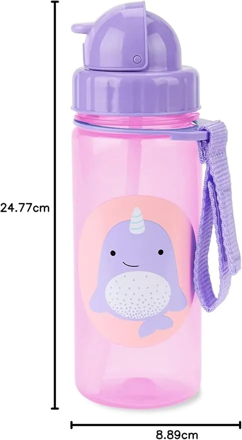 Skip Hop Zoo Straw Bottle (Narwhal)