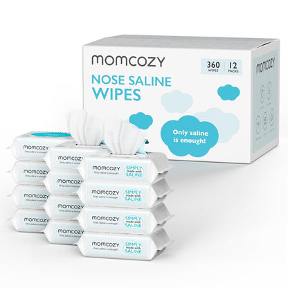 مناديل مبلله للرضع ذوي البشرة الحساسة من Momcozy