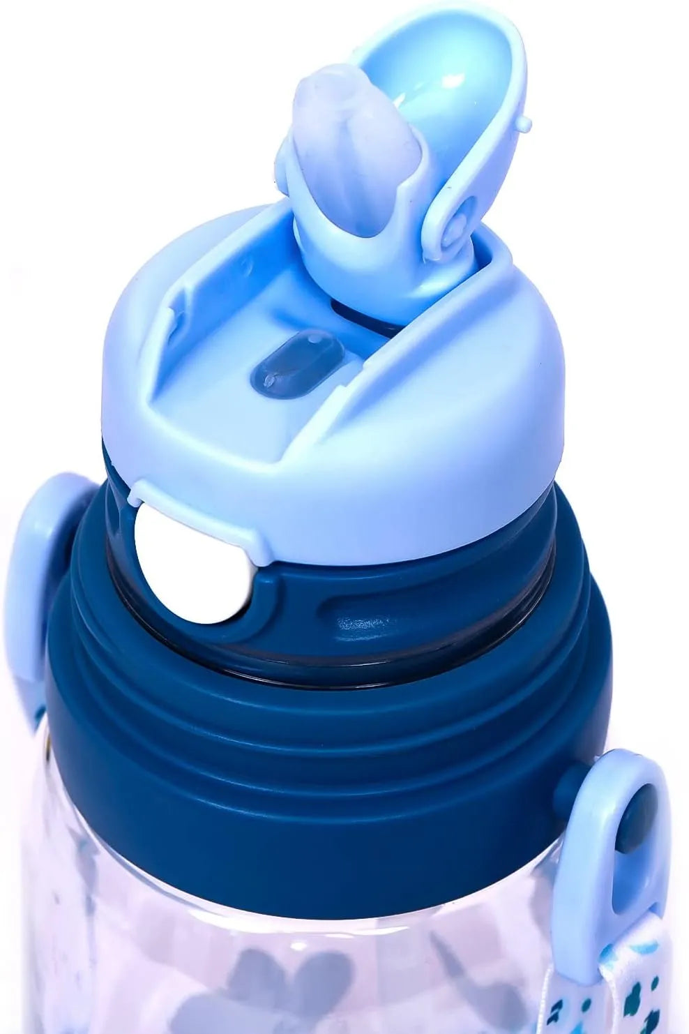 Eazy Kids Water Bottle With Straw (600ml)