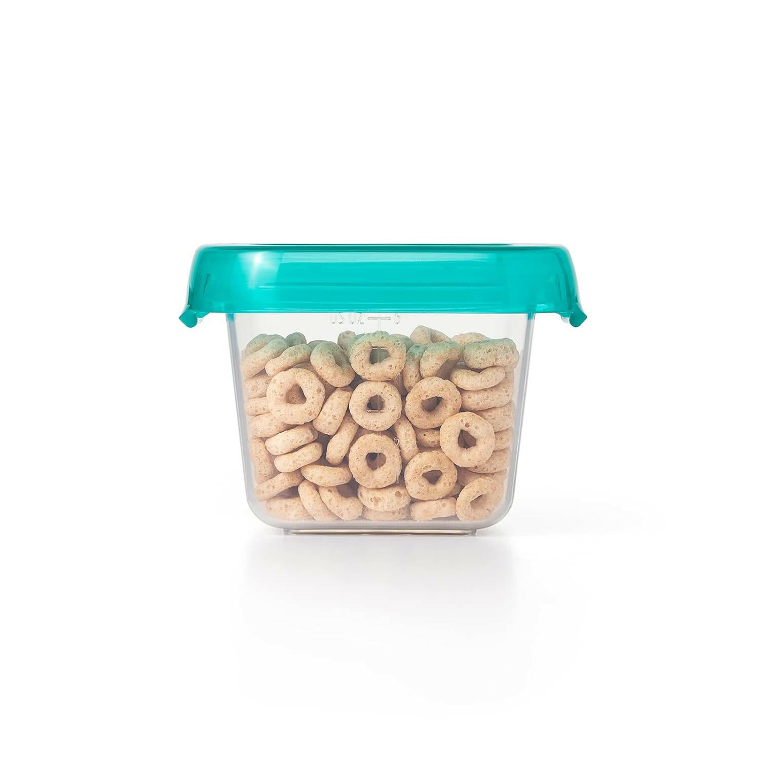 OXO Tot Baby Blocks Food Storage Containers, Teal, 6 oz.