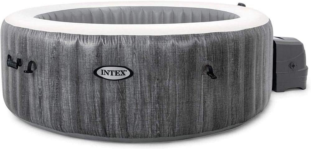 Intex 4 Person Greywood Deluxe Round Bubble Spa (196CM X 71CM)