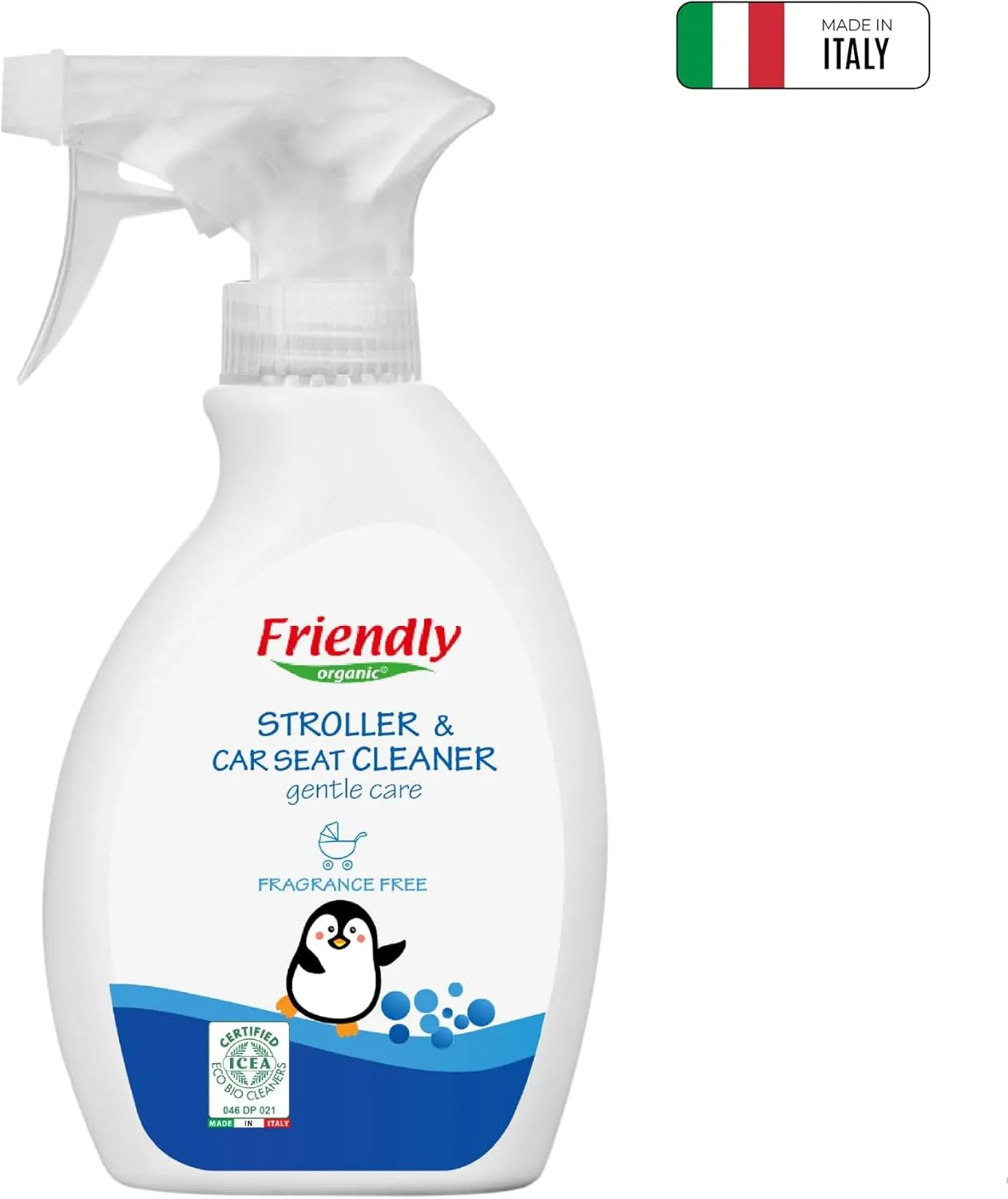 Friendly Organic Fragrance Free Stroller & Car Seat Cleaner (250 ml)