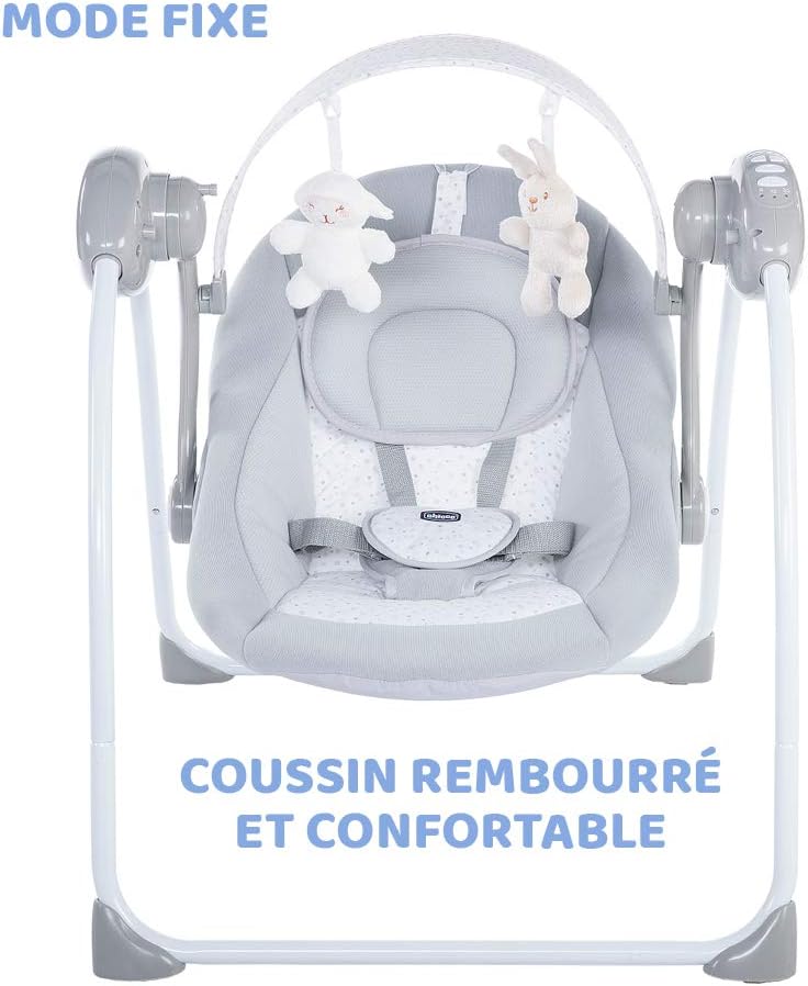 Chicco Swing Relax & Play (Cool Grey)