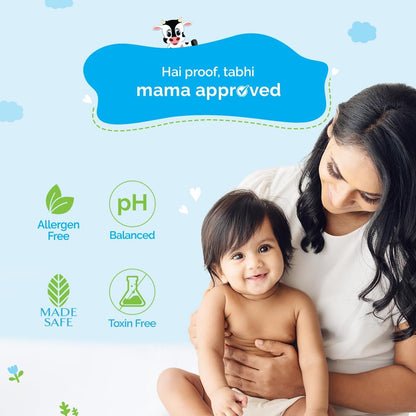 Mamaearth Milky Soft Shampoo For Babies (400ml)