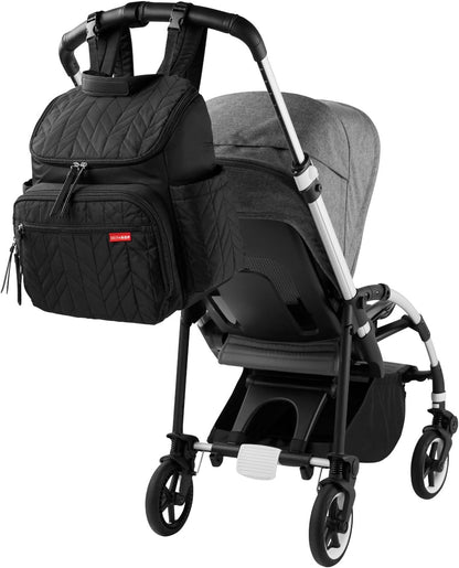 Skip Hop Diaper Bag Backpack: Forma, Multi-Function Baby Travel Bag
