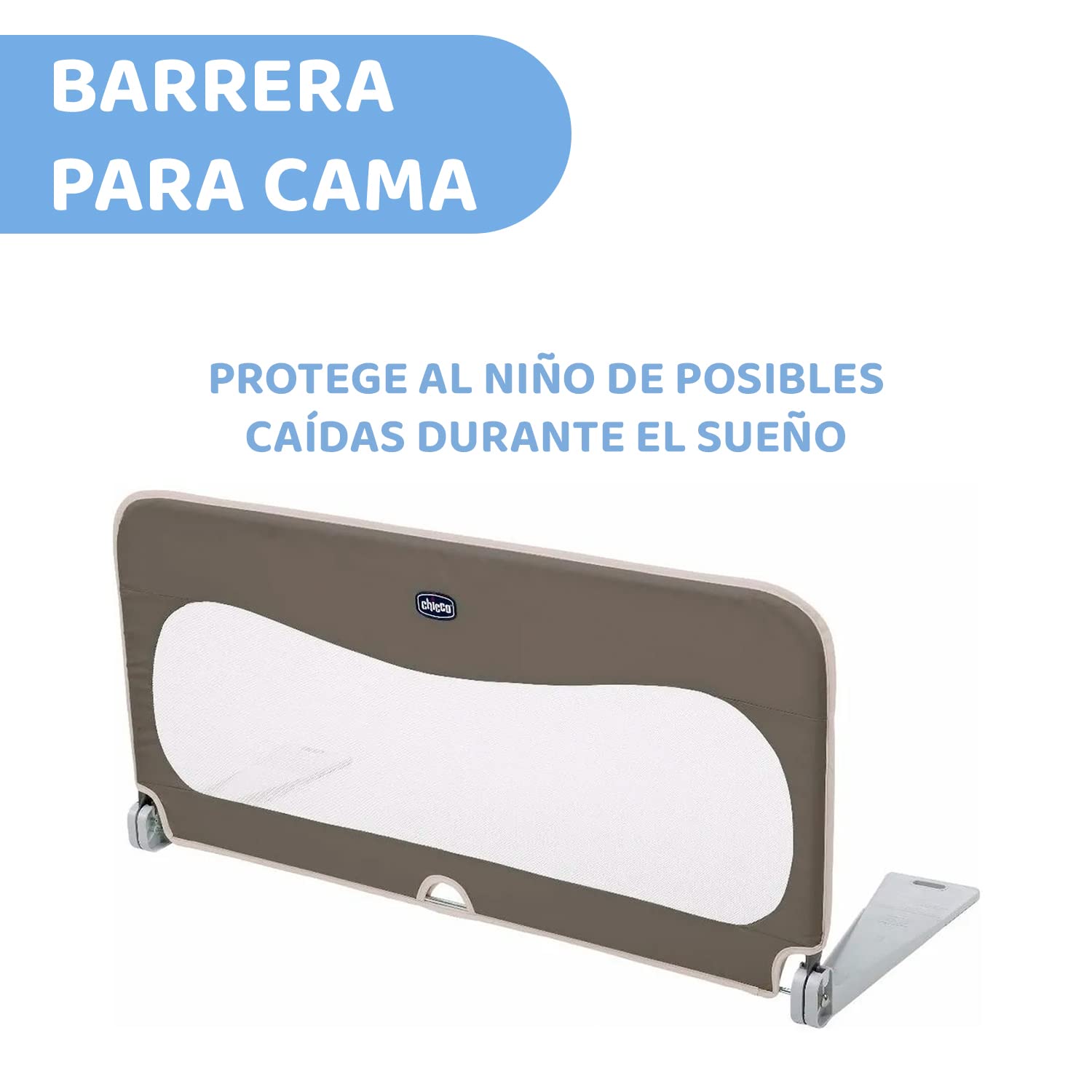 Chicco Barrier for Bed, 95cm, Natural Color