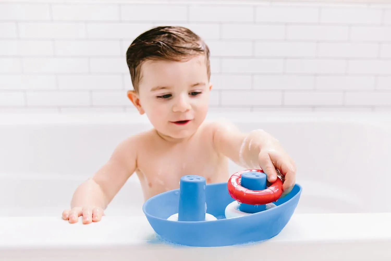 Ubbi Boat And Buoy (Red/White/Blue)