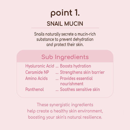 Dearboo Glass Skin Snail Serum