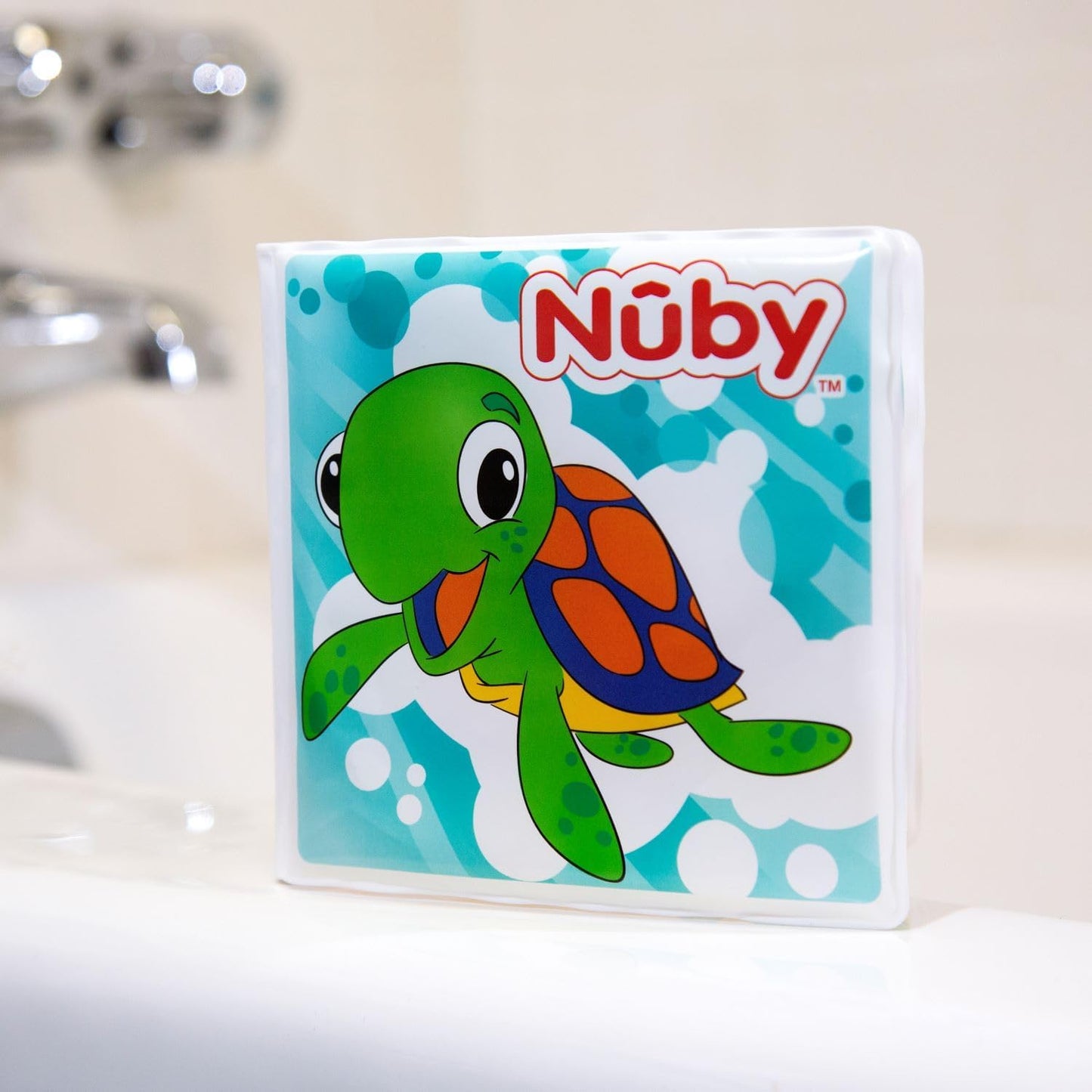 كتب ألعاب استحمام Nuby مقاومة للماء للأطفال