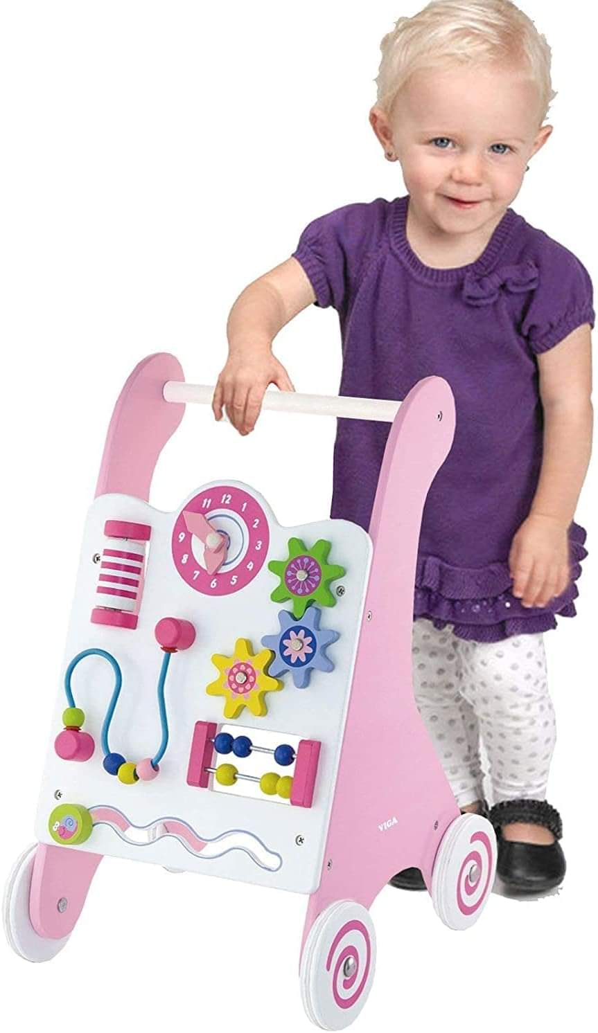 Viga Activity Baby Walker (Pink)