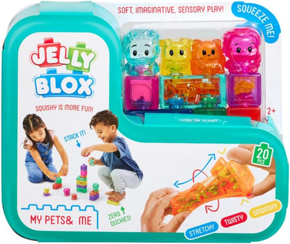 Goliath - Jelly Blox My Pets & Me Soft Building Blocks Set