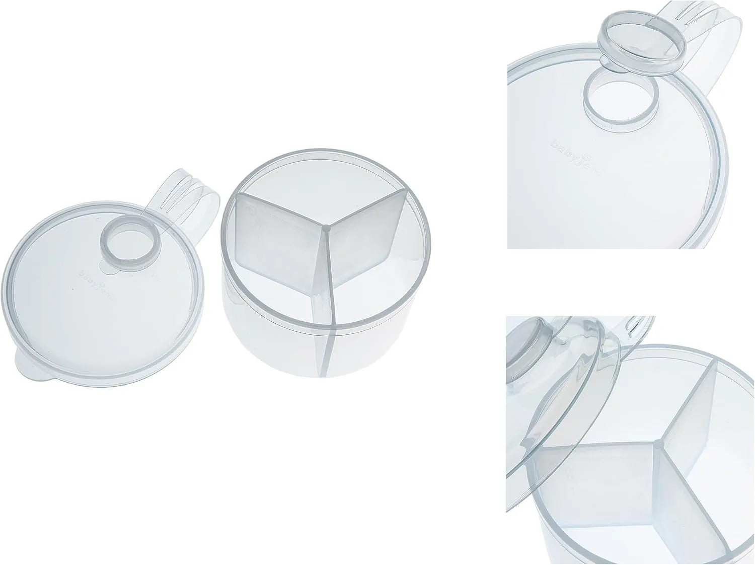 Babyjem Powder Milk Container (White)