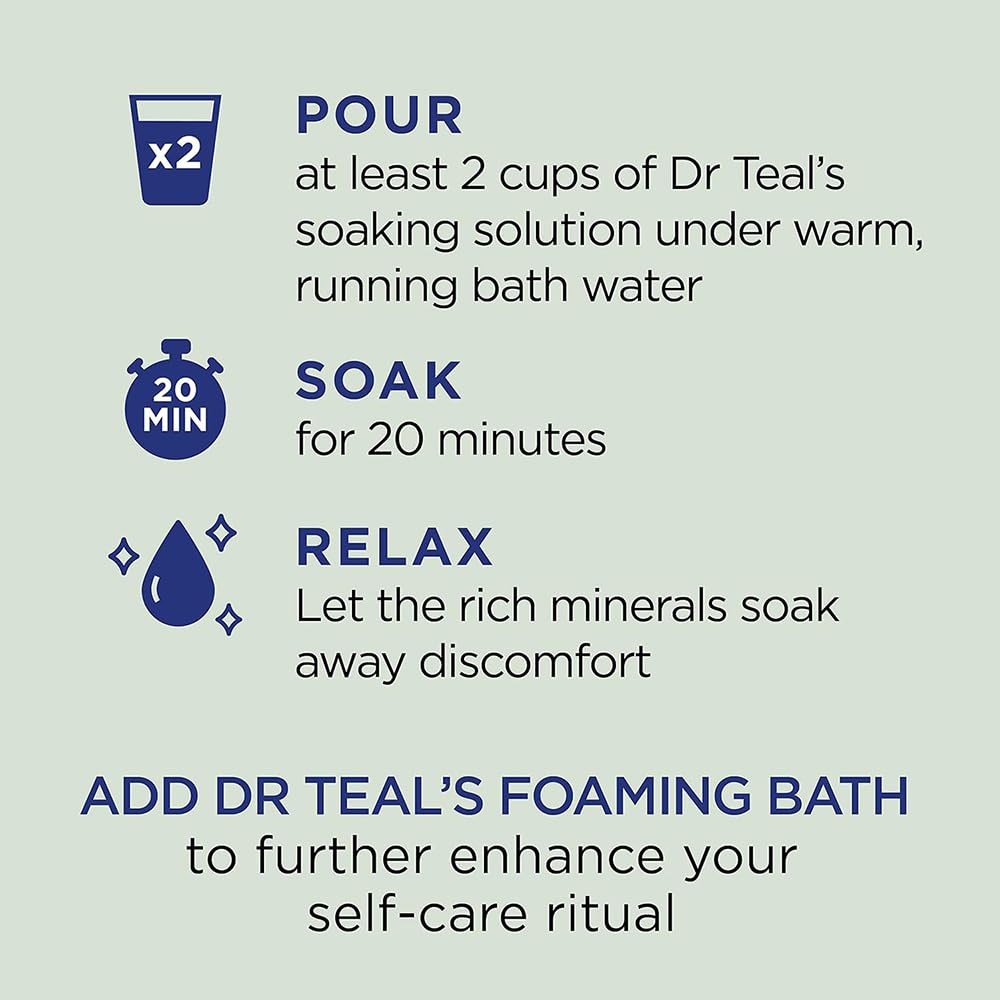 Dr. Teal's Pure Epsom Eucalyptus Bath Salt (450gm)