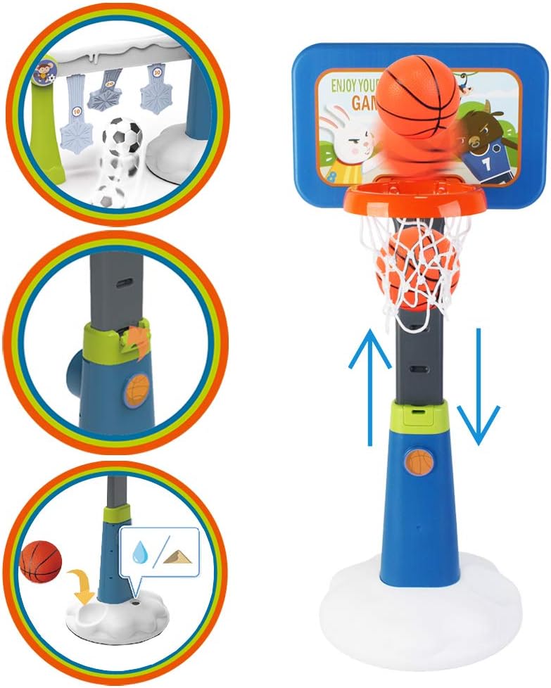 Kingsport Basketball 2-In-1 Set