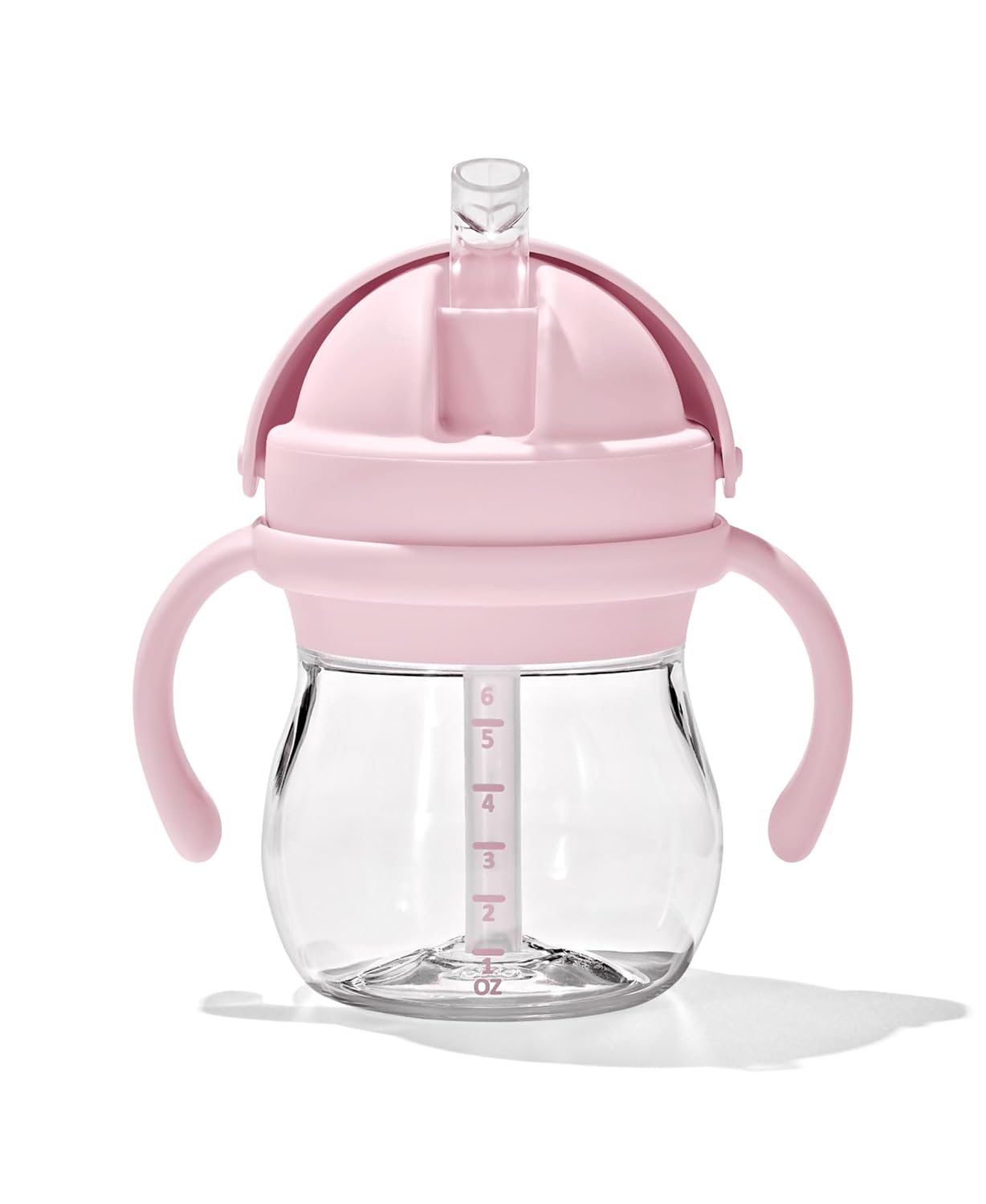كوب شرب بمصاصة للانتقال من OXO Tot بمقابض قابلة للإزالة، 6oz