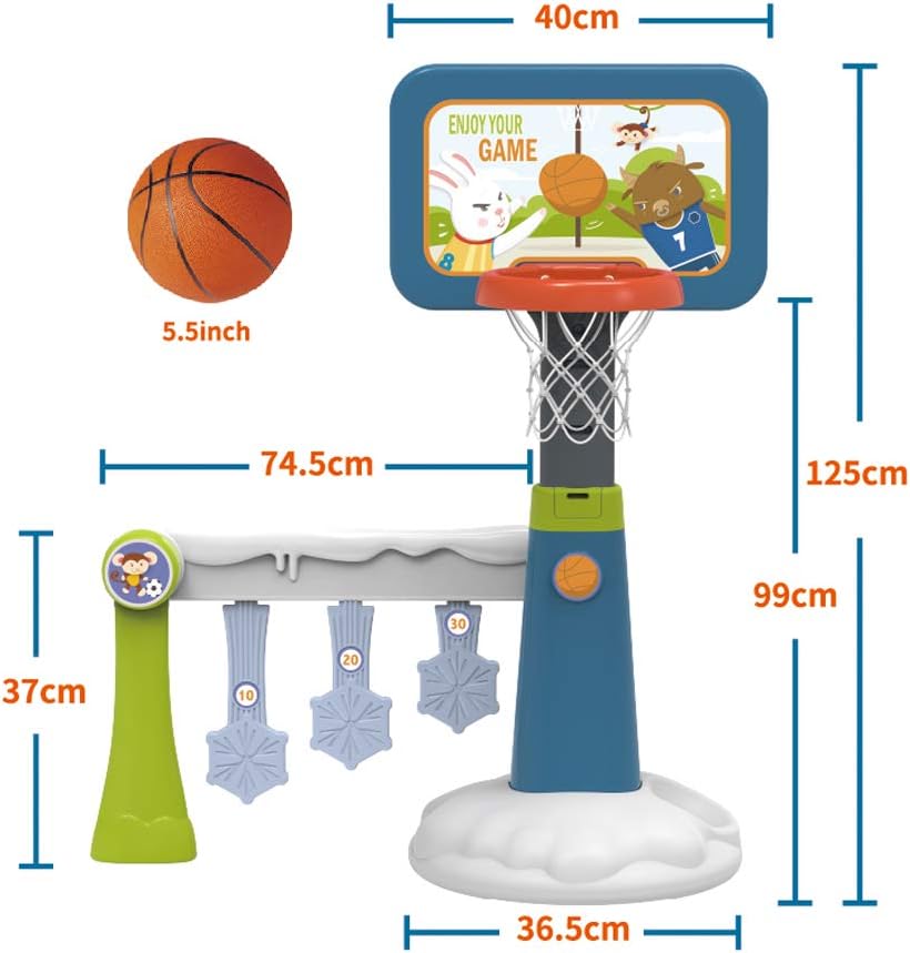 Kingsport Basketball 2-In-1 Set