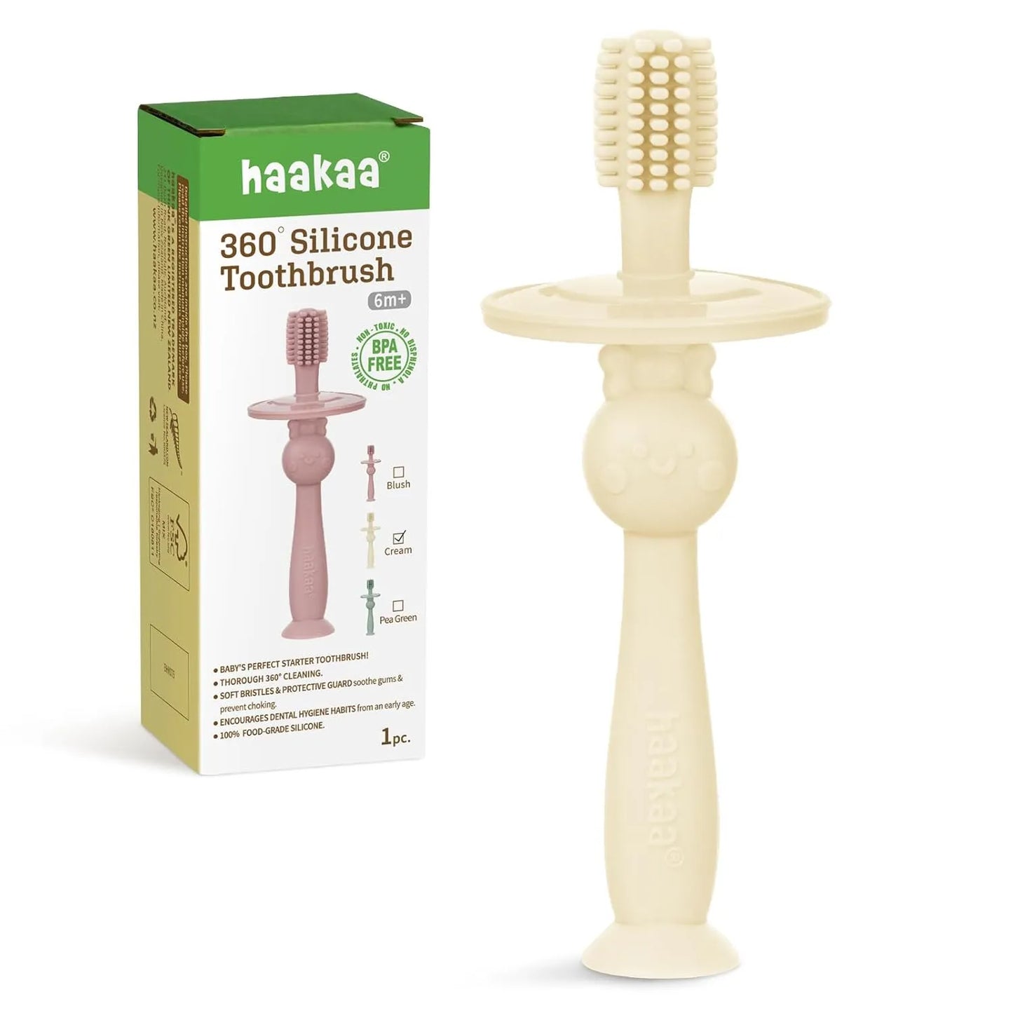 Haakaa 360° Silicone Toothbrush