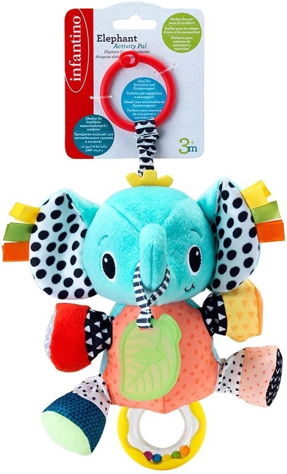 Infantino Peanut The Elephant Activity Pal