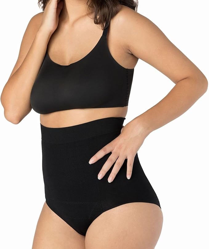 UpSpring C-Section Tummy Control Panties High Waist Postpartum Underwear for Womens,Black