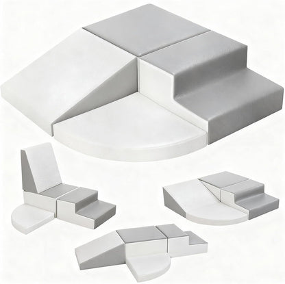 Soft Play - 4 Piece Foam Climbing Blocks for Toddlers - Soft Play Climber Set