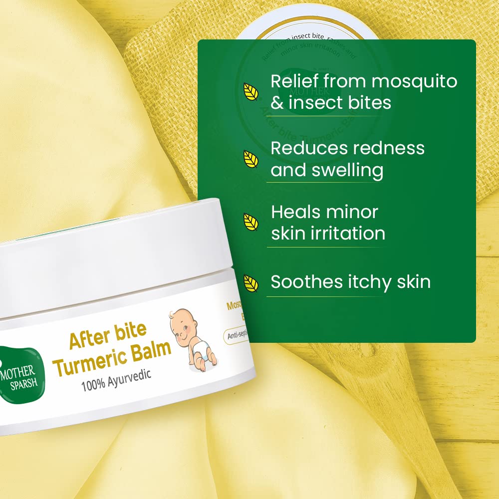 Mother Sparsh مرهم الكركم للرضّع لما بعد اللدغات، 25g