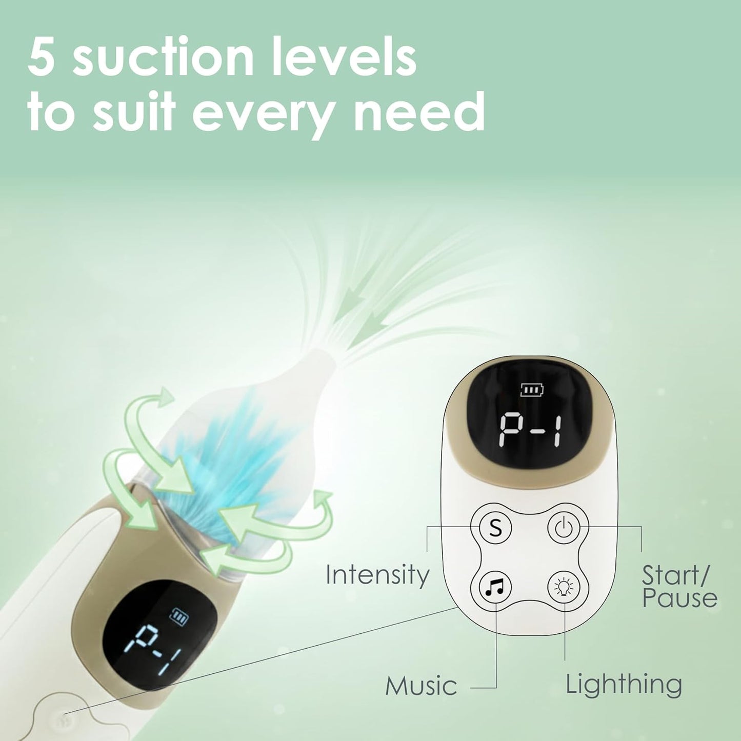 Bbluv Rino Pro Rechargeable Nasal Aspirator With Music (0m+)