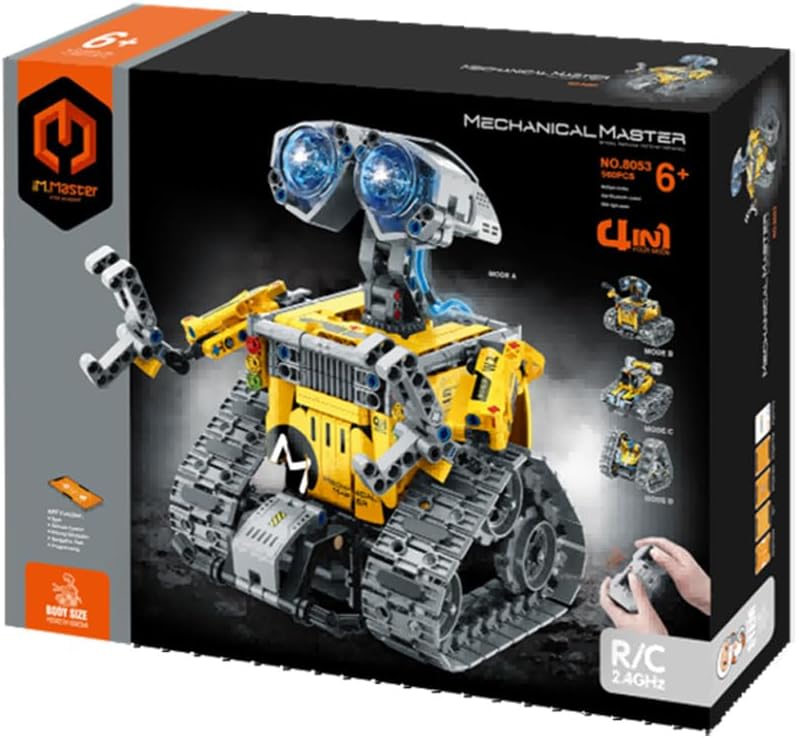 iM.Master Remote Control Robot 4-in-1 Building Kit (8053) – 560 Pcs