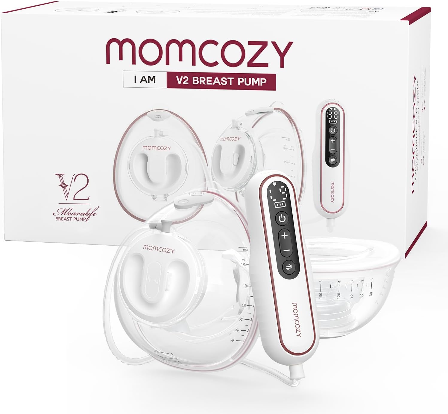 Momcozy V2 Wearable Breast Pump