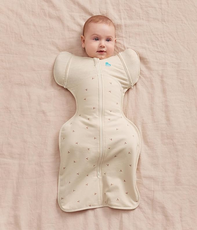 Love To Dream Transition Bag 1.5T Stretch Cotton - Stage 2 (Fleece Twigs Oatmeal, Medium)