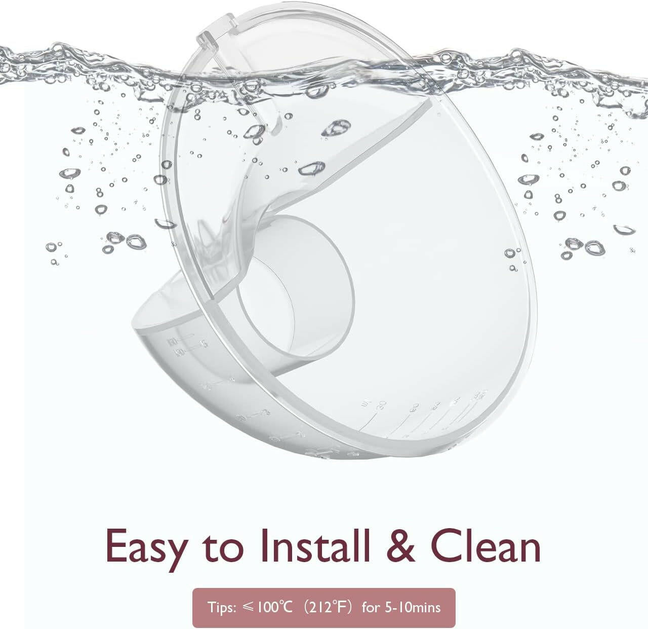Momcozy Milk Collector Only Compatible with Momcozy M5.