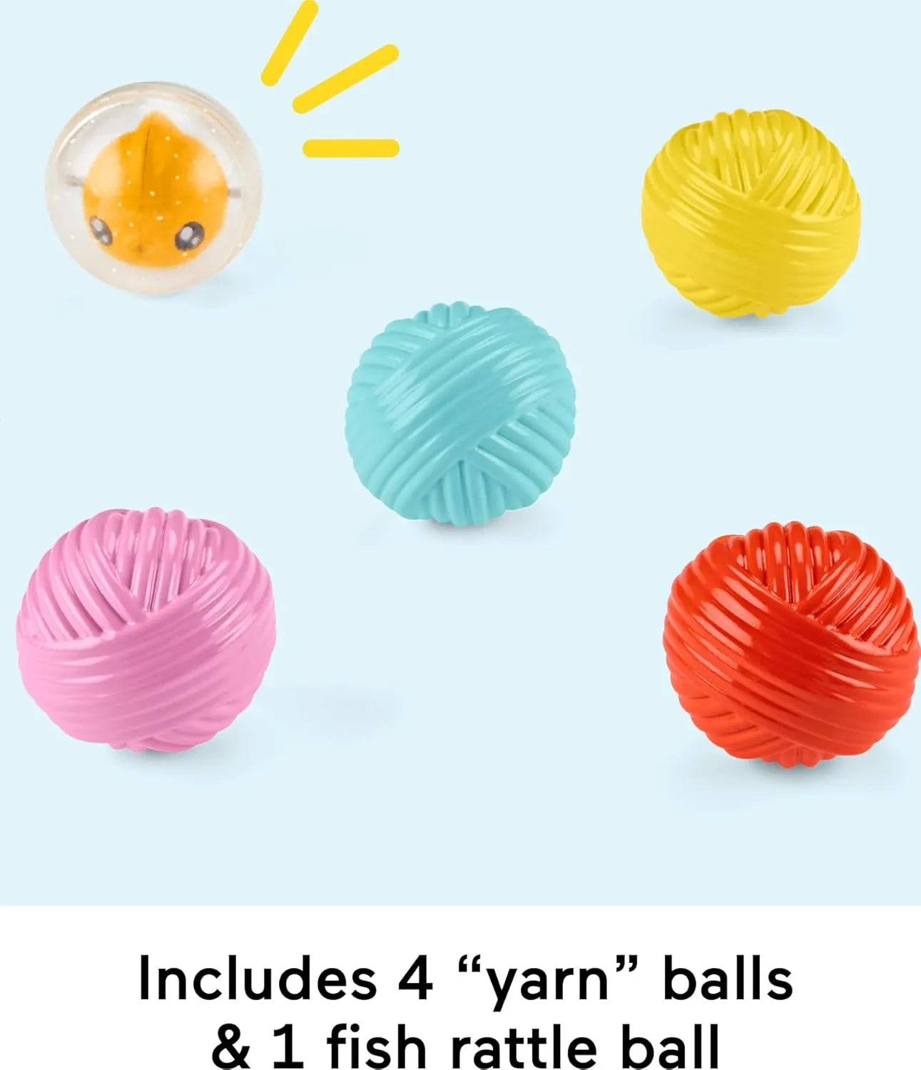 Fisher Price Fp Pets Purrr-Fect Ball Tower Developmental Toy For Babies & Toddlers