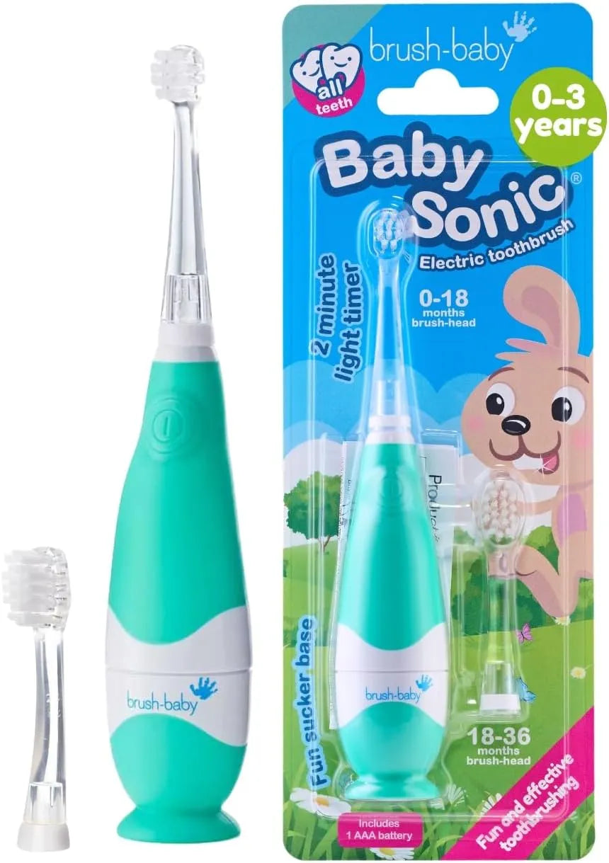 Brush-Baby Baby Sonic Electric Toothbrush (0-3 Years Old)