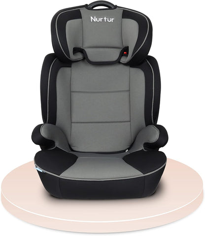 Nurtur 3-in-1 Jupiter Toddler Car Seat & Booster Seat – Grey