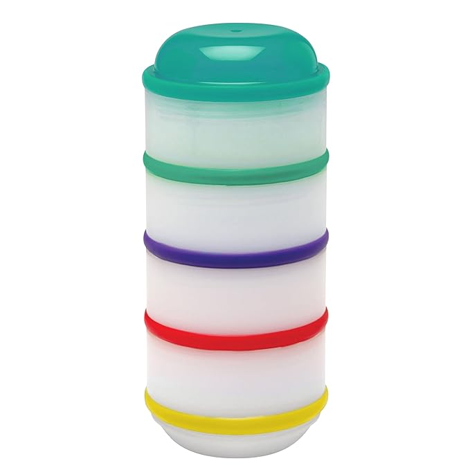 Dr. Brown's Stackable Snack-A-Pillar Snack and Dipping Cups, 4pcs