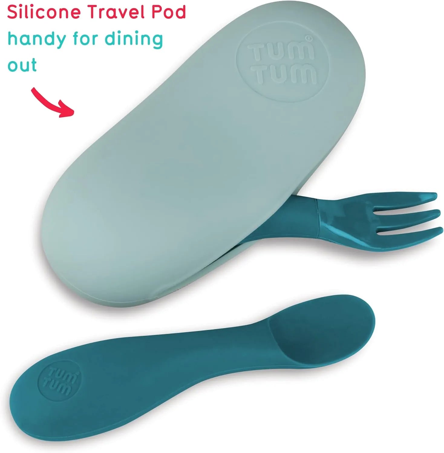 Tum Tum Baby Cutlery With Travel Case