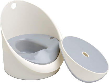 Mininor 2 In 1 Potty & Step Stool (White)