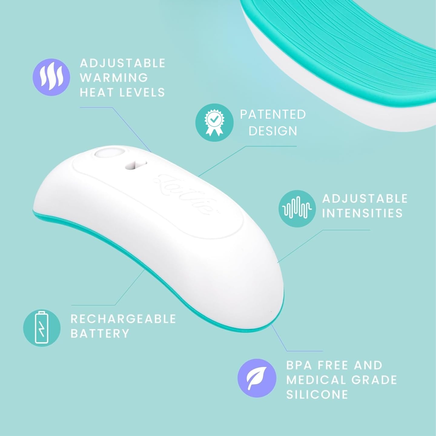 Lavie Warming Lactation Massager 3-in-1 (Pack of 2)